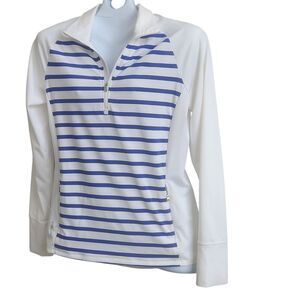 Ralph Lauren RLX Womens 1/4 Zip Athleisure Top-Long Sleeve-Wicking-Stretch-M